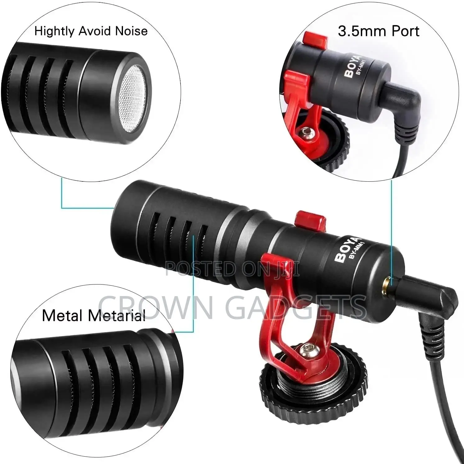 Boya Mm1 Microphone Highly Advanced