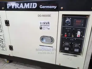 9kva Pyramid Germany New Generator