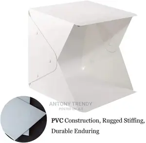 Portable Folding 23cm/9" Lightbox Photography LED Light Room