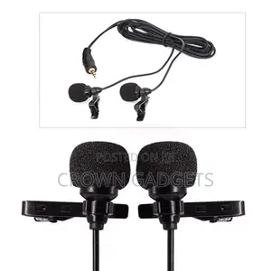 Boya BY-M1DM Dual Omni-Directional Lavalier Microphone