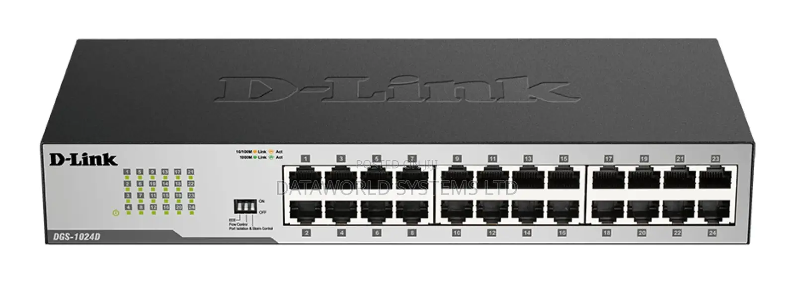 D-Link DGS-1024D 24-Port Unmanaged Gigabit Switch