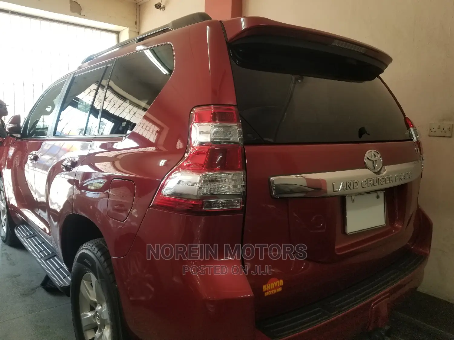 Toyota Land Cruiser Prado 2016 Red