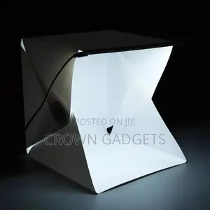 White Photo Studio Lighting Cube Tent Kit 40 X 40CM