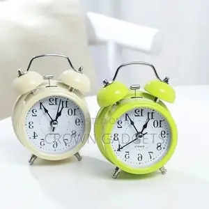 Twin Bell Alarm Clock (One Piece)