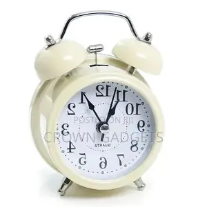 3.5'' Twin Bell Alarm Clock