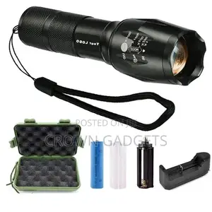 Waterproof Zoomable LED Xml T6 Flashlight Advanced
