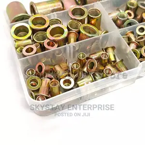 Rivet Gun Nuts 165pcs