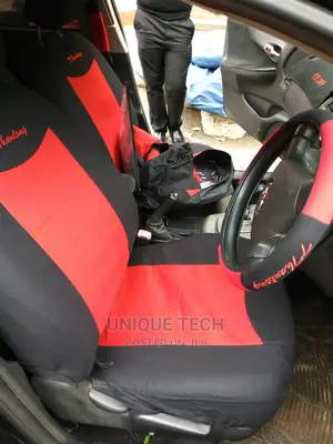 Car Seat Covers Red/Black