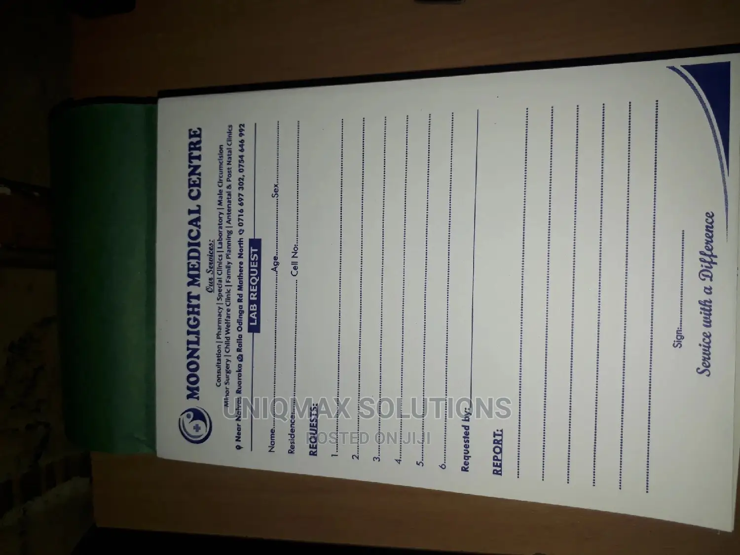 Lab Requests Books