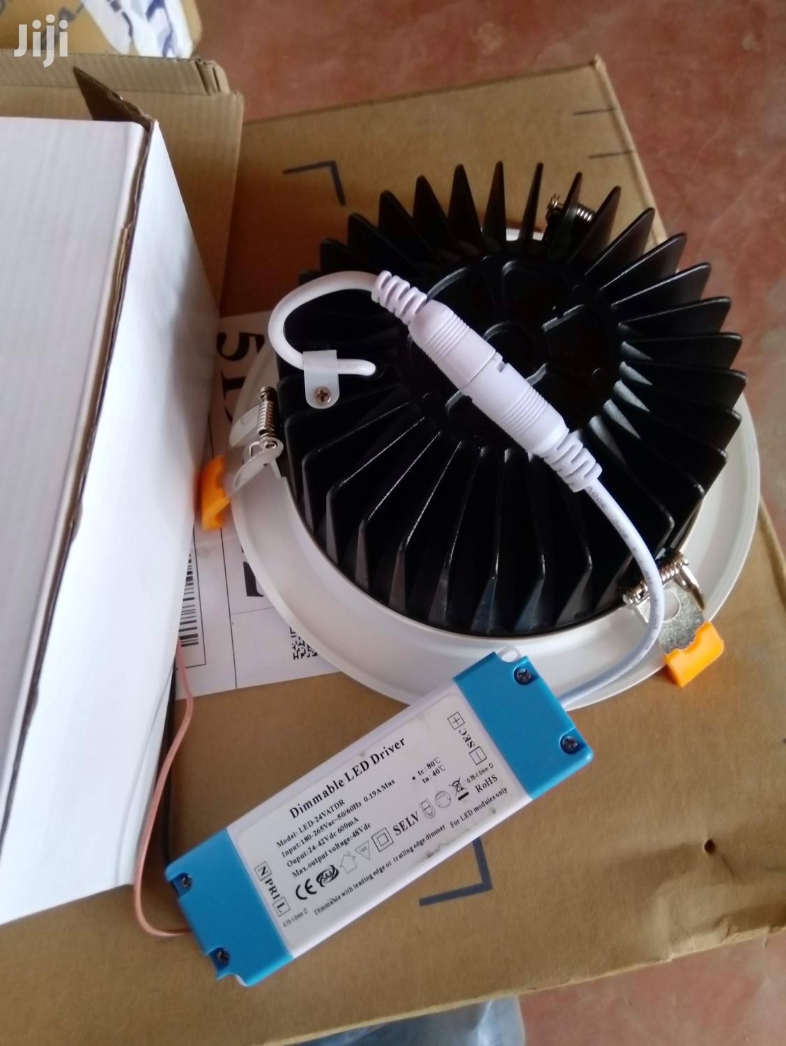 25W LED Dimmable Downlights With Remote Control