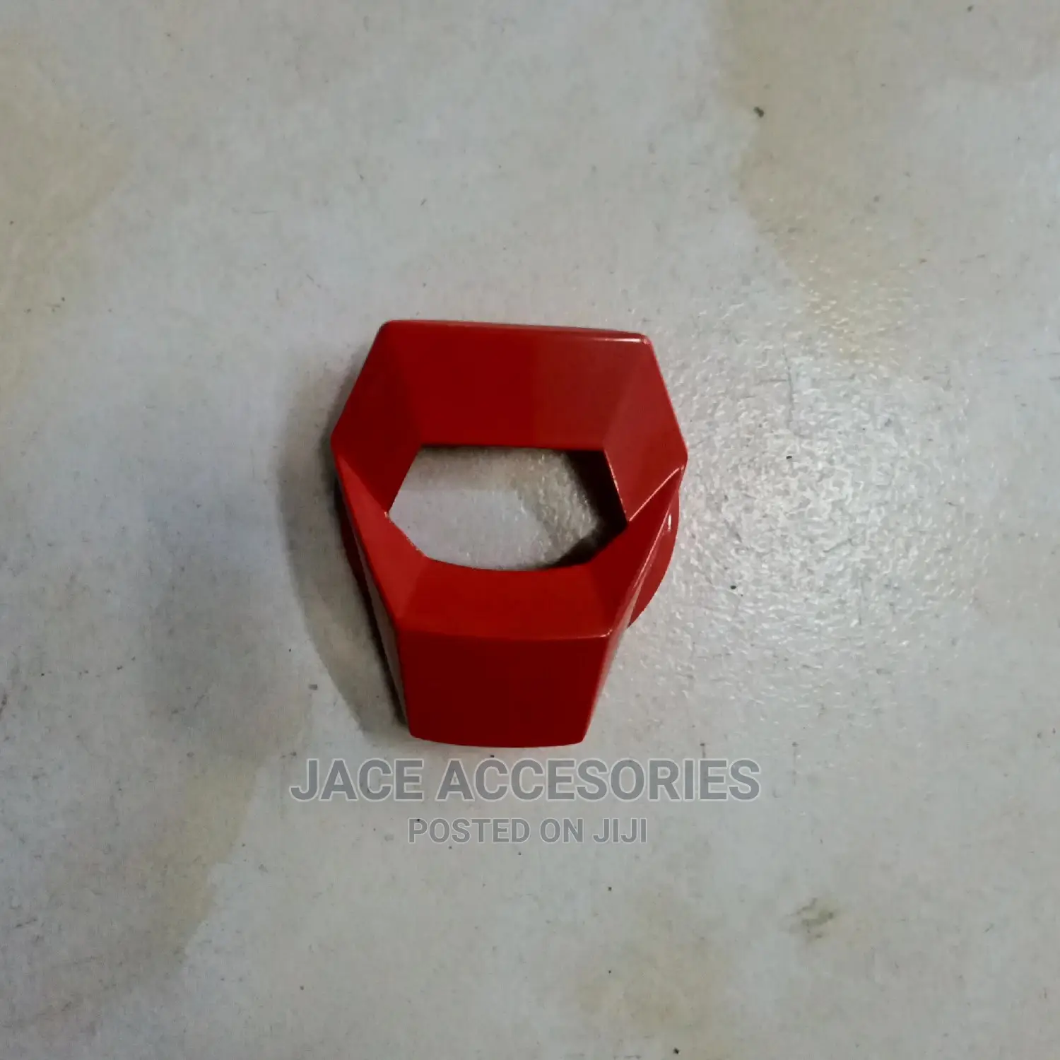 Red Lamborghini Ignition Cover