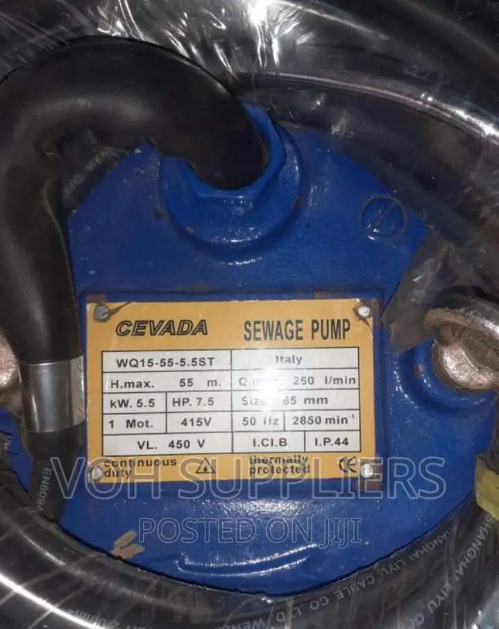 7.5hp Sewage Pump