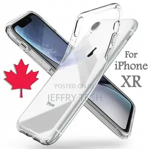 iPhone XR Case - Clear Premium Thin Soft TPU Silicone Transp