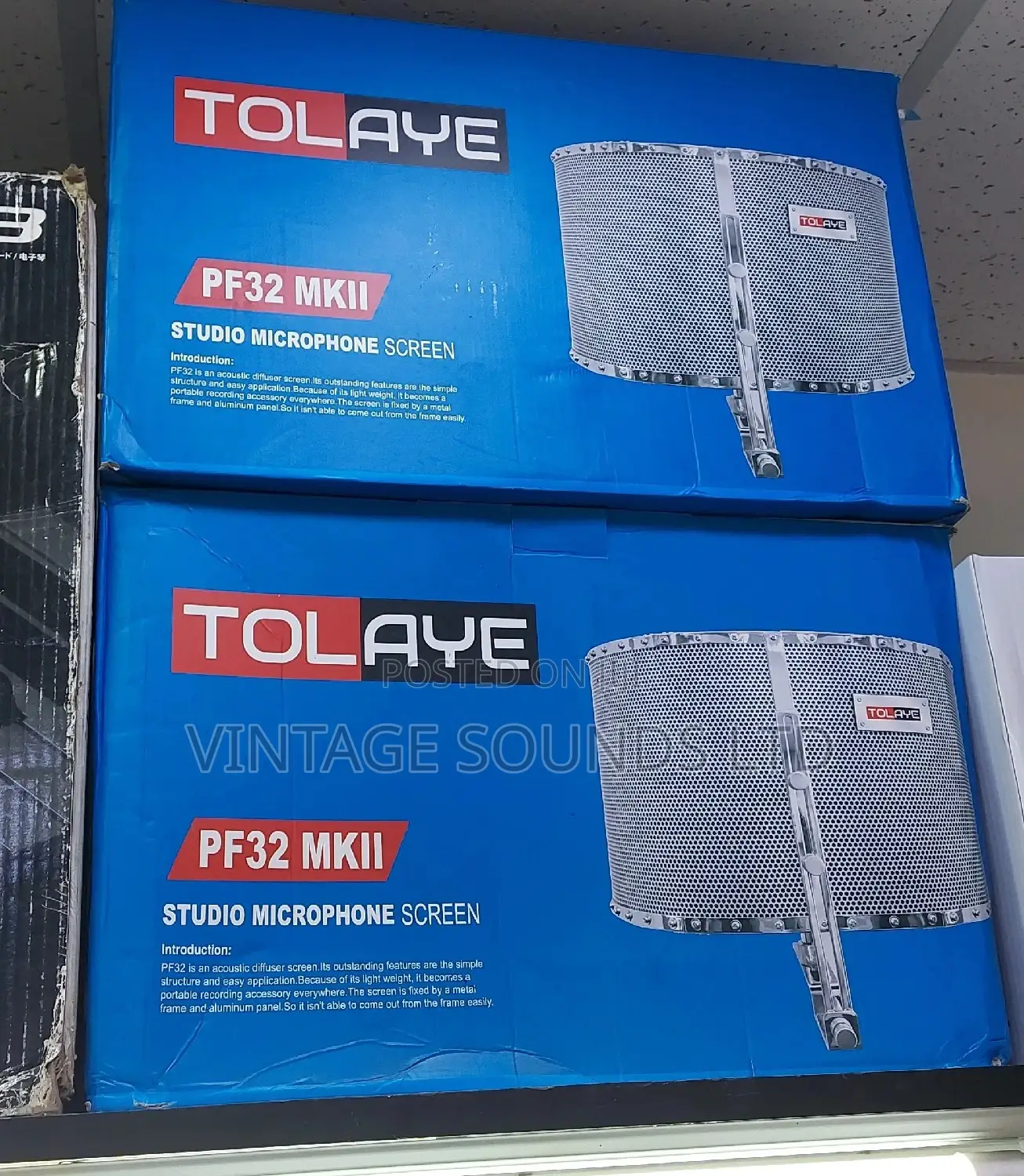 Tokaye Pf32 Studio Isolation Microphone Shild