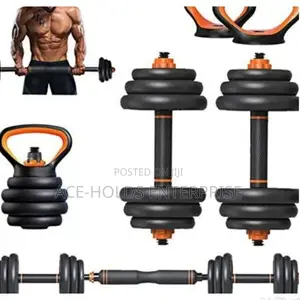 40kgs 6 in 1 Dumbbell With Barbell.