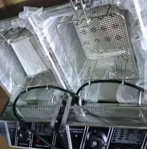 Movable Double Deep Fryer
