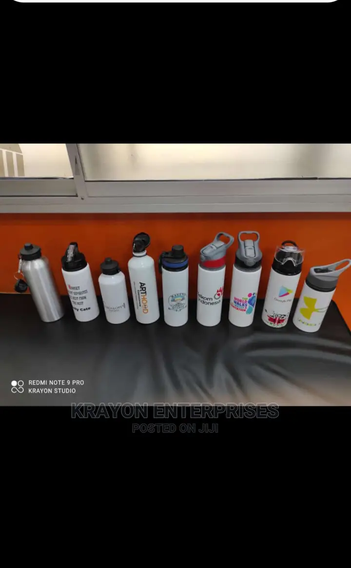 Sublimation Water Bottles Branding