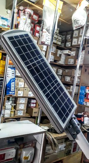 90w Solar Street Floodlight