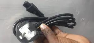 3 Pin Fused Laptop Power Cable