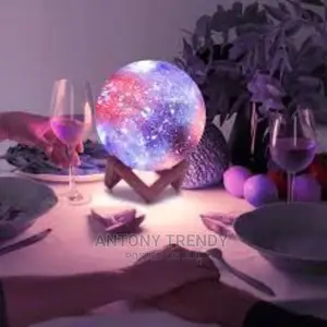 3D Print Galaxy Lamp Moon Lamp Best Christmas Lights Night L