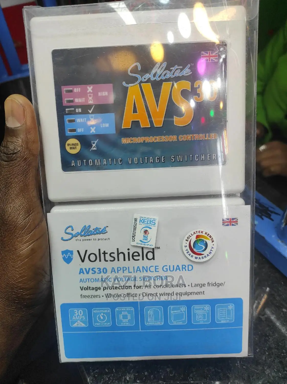 Sollatek AVS30 Voltshield Appliance Guard