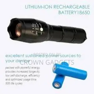 High Brightness Zoomable Tactical LED T6 Flashlight