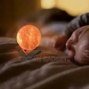 16 RGB Colors 3D Star Moon Light With Wood Stand, Remote 