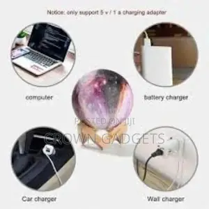 New Amazing GALAXY Moon Lamp