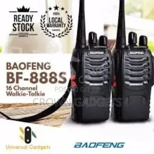 New 2pcs Baofeng BF-888S Walkie Talkie Communicator