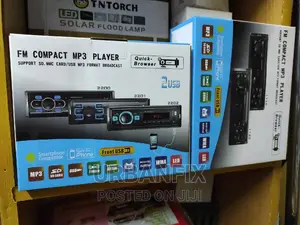 Car Radio Stereo With Bluetooth, FM, Usb and SD Card Slot