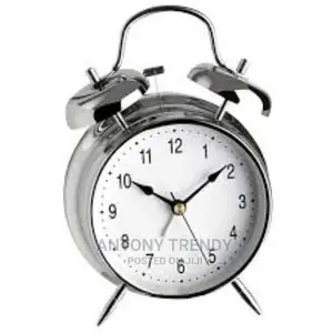 Double Bell Quartz Bedside Alarm Clock