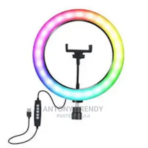 13 Inch RGB LED Selfie Ring Light 26cm Spotlight Fill Light