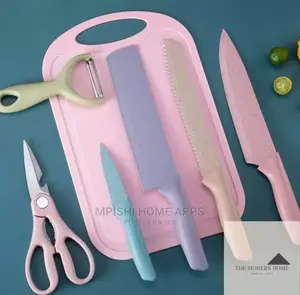 7pcs Knife Sets With Chop Board
