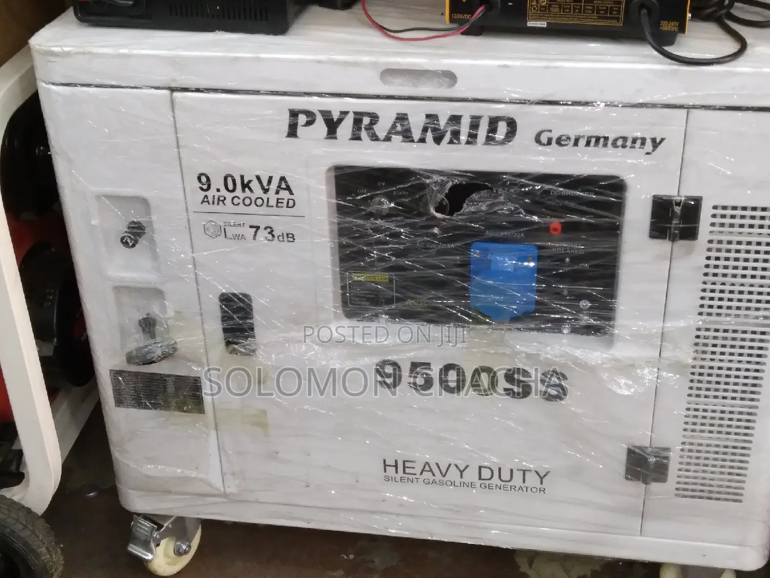 PYRAMID 9.5kva Silent Gasoline Generator