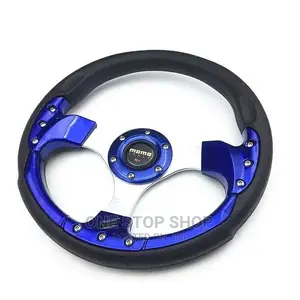 Blue Steering Wheel