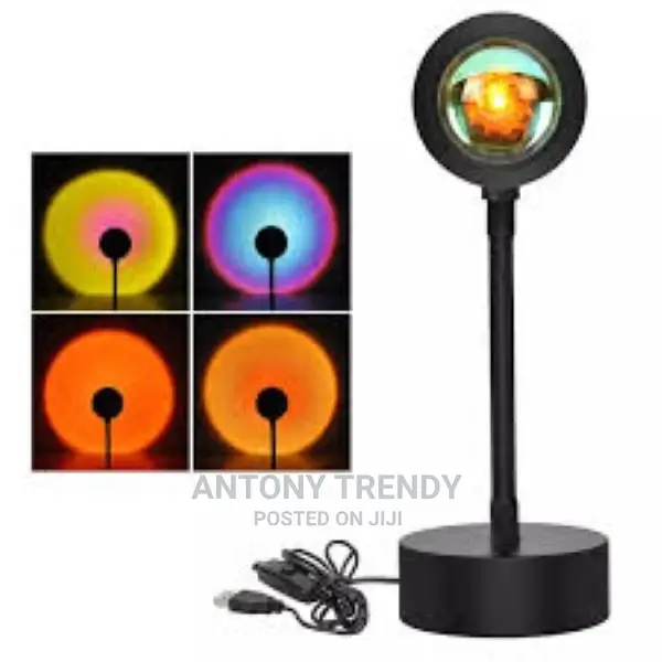 Sunset Projection Lamp LED Wall Lamp Nightlight Projector