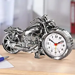 Generic Home-Motorcycle Motorbike Pattern Alarm Clock