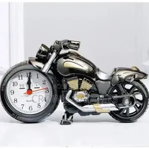 Motorcycle Alarm Clock Creative Desk Table Clock