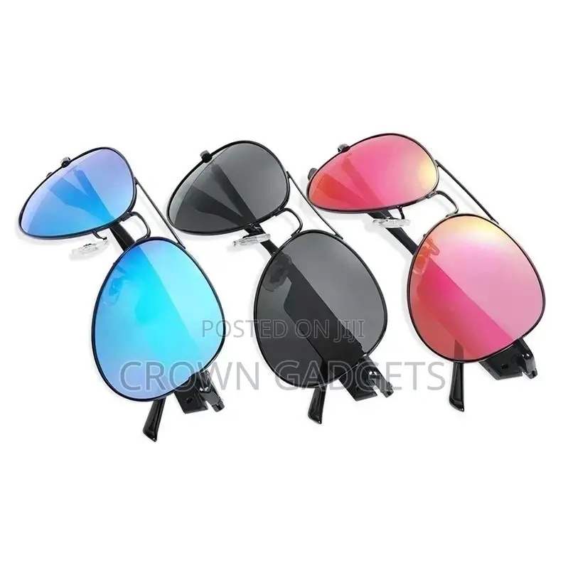 1 Piece Lens Sunglasses Mp3 With Bluetooth Design