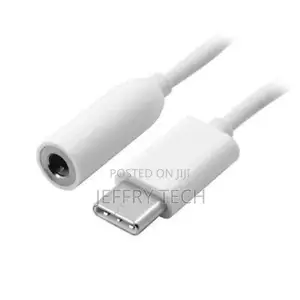 USB-C 3.1 Type C to Aux Audio 3.5mm Charge Cable Adapter Hea