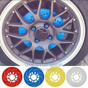 2pcs Aluminum Car Wheel Brake Disc Cover