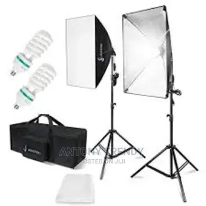 Softbox Lighting Kit, Photography Studio Light With 19"X27"