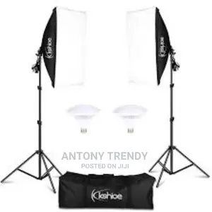 Photography 50x70cm Softbox Lighting Kits Professional Light