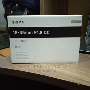 Sigma 18-35mm F/1.8 DC HSM Art Lens for Canon EF