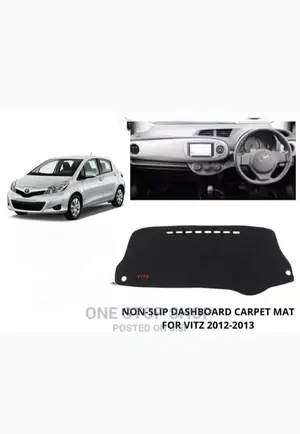 Vitz Branded Dashboard Mat Covers