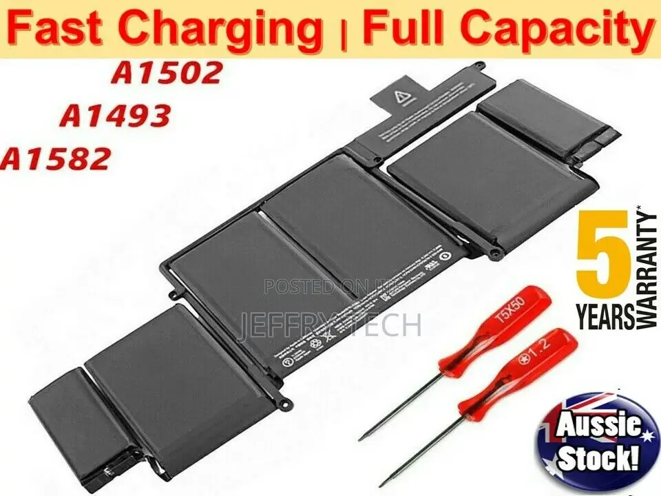Battery A1582 for Macbook Pro 13" Retina A1502 2015 Model +