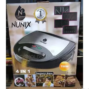 750 Watts 4 in 1 Nunix Sandwich Maker