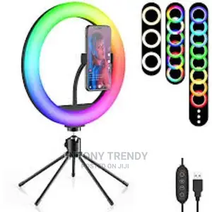 RGB Color Ring Light: Yingnuost 13 Inch Led Remote Control C
