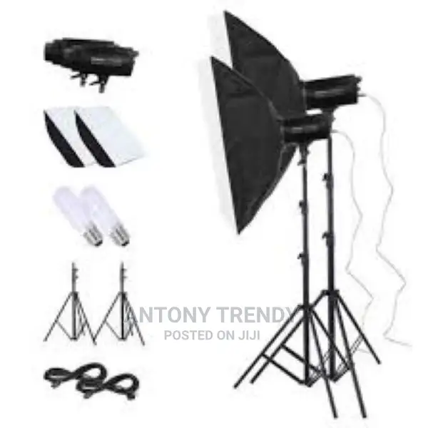 Softbox Lighting Kit Photography Studio Continuous Lighting