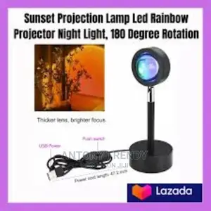 Romantic Visual Modern Sunset Projection Lamp LED Night Lig